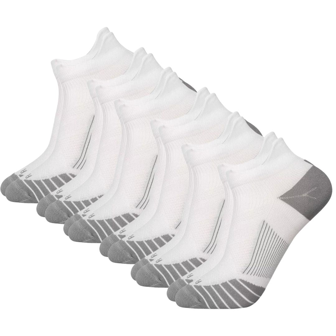 Running Compression Sport Ankle Socks (6 Pairs per Pack)